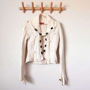 10 Feet Amsterdam Wool Blend Fair-isle Knit Csrdigan